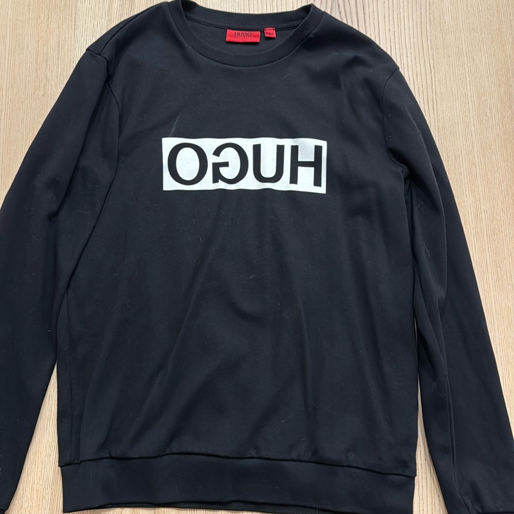 HUGO by Hugo Boss Black sweater size M